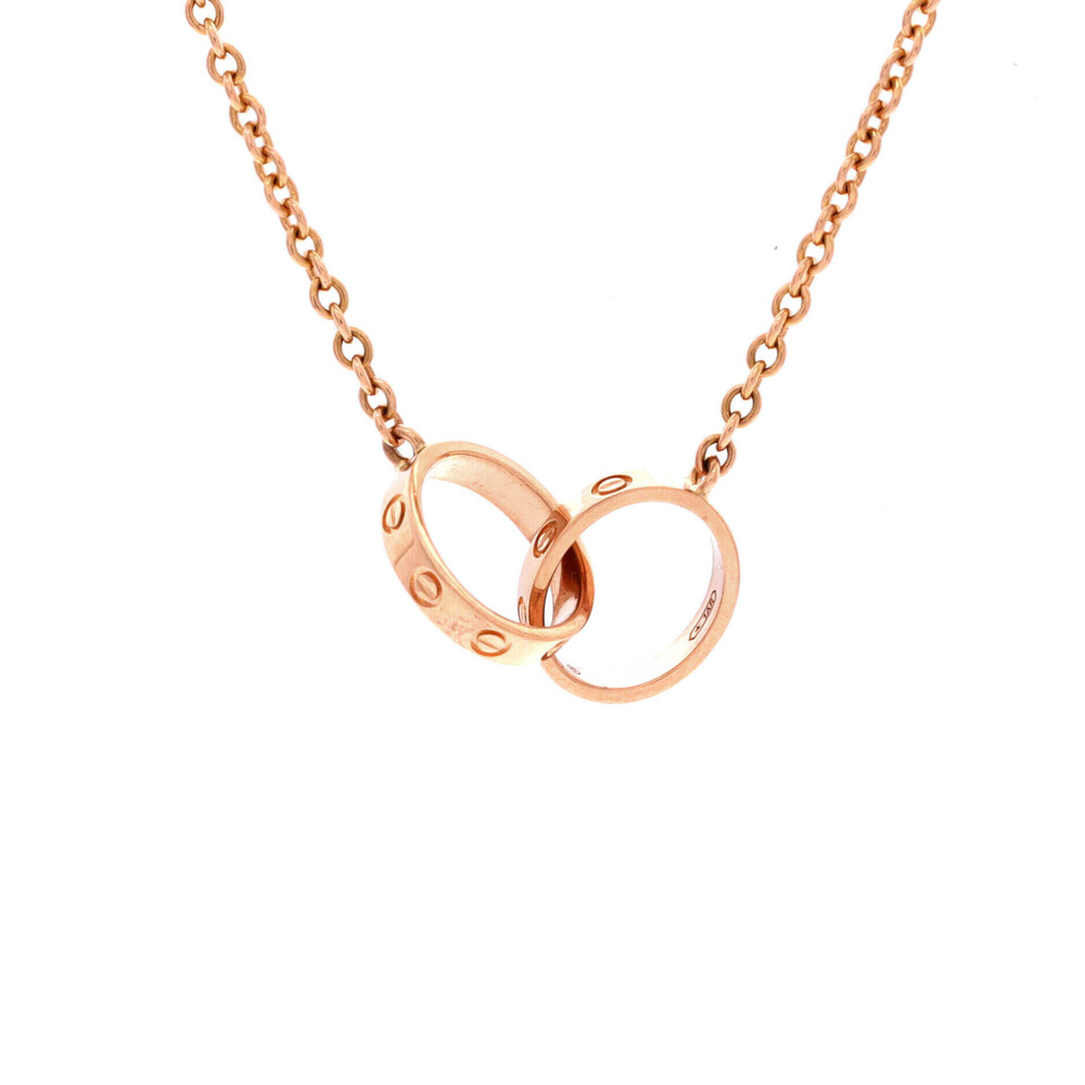 Cartier Love Interlocking Necklace